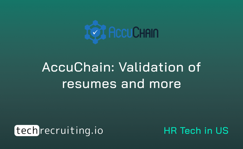 AccuChain: Validation of resumes and more