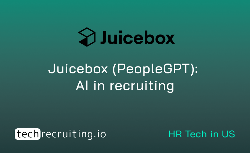 Juicebox (PeopleGPT): AI in recruiting